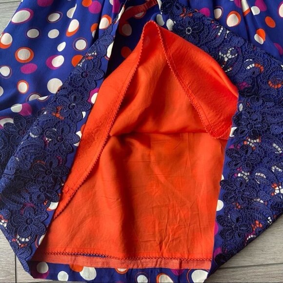 Anthropologie Moulinette Soeurs Silk Sleeveless  Lace Dress - Picture 12 of 16